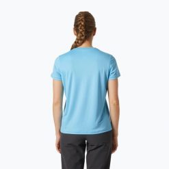Koszulka damska Helly Hansen HH Tech 2.0. Niebieskie koszulki damskie Helly Hansen, bez wzorów, bez kołnierzyka, bez ramiączek. Za 174.50 zł.