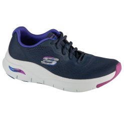 Buty sportowe Sneakersy damskie, Arch Fit-Infinity Cool. Białe obuwie sportowe casual damskie Skechers, trekkingowe. Za 399.99 zł.