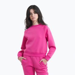 Bluza damska Pitbull Discovery Crewneck Sweatshirt. Czerwone bluzy damskie PITBULL, l, bez wzorów, z bawełny, bez kaptura. Za 159.99 zł.