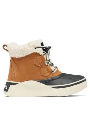 Sorel Śniegowce Youth Out N About™ Iv Chillz Wp 2101321243 Brązowy. Brązowe buty zimowe chłopięce Sorel, ze skóry, bez zapięcia. Za 369.99 zł.