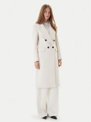 Maryley Płaszcz przejściowy 25IB807/01PA Écru Regular Fit. Płaszcze damskie Maryley, xl, bez wzorów, z syntetyku, bez kaptura. Za 839.99 zł.