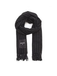 Patrizia Pepe Szalik 8F0458/A474 F1OO Czarny. Czarne szaliki damskie Patrizia Pepe, bez wzorów, z materiału. Za 869.99 zł.