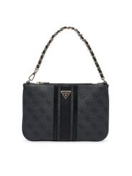 Guess Torebka PW7583 P6474 Szary ciemny. Szare torebki wieczorowe damskie Guess, z aplikacjami, ze skóry, bez dodatków. Za 264.99 zł.