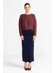 Rich & Royal Sweter w kolorze brązowym rozmiar: M. Brązowe swetry klasyczne damskie Rich & Royal, m, z bawełny, bez kołnierzyka. Za 259.13 zł.