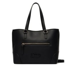 Torebka Guess. Czarne torebki klasyczne damskie Guess, bez dodatków. Za 324.99 zł.