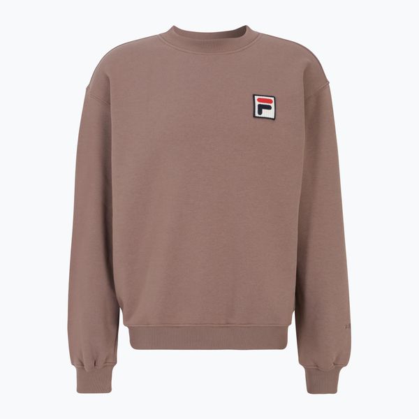 Bluza FILA Broby Crew Neck. Brązowe bluzy damskie Fila, l, bez wzorów, z bawełny, bez kaptura. Za 319.99 zł.