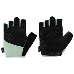 Rękawiczki rowerowe Spokey Avare. Czarne rękawiczki damskie Spokey, bez wzorów. W wyprzedaży za 41.99 zł.