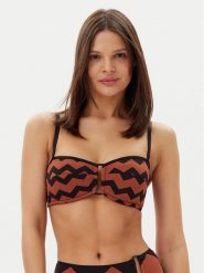 Chantelle Góra od bikini Totem C17RQK Brązowy. Brązowe bikini Chantelle, bez wzorów, z syntetyku. Za 309.99 zł.