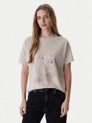 ONLY T-Shirt Jany 15356044 Szary Regular Fit. Szare t-shirty damskie Only, xs, bez wzorów, z wiskozy, bez kołnierzyka. Za 99.99 zł.