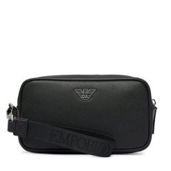 Kosmetyczka Emporio Armani. Czarne kosmetyczki damskie Emporio Armani, bez wzorów. Za 989.99 zł.