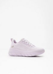 Sneakersy na grubej podeszwie Skechers z pianką memory foam. Fioletowe obuwie sportowe casual damskie bonprix, bez zapięcia. Za 329.99 zł.