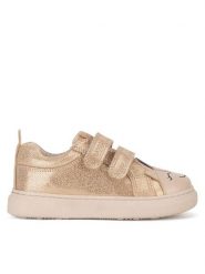 Lasocki Kids Sneakersy CEO-CI12-3095-03(III)DZ Beżowy. Brązowe buty sportowe dziewczęce Lasocki Kids, bez wzorów, ze skóry, bez zapięcia. Za 149.99 zł.