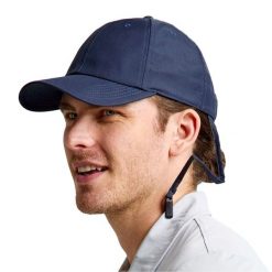 Czapka Slam Tech Dorosłych. Niebieskie czapki z daszkiem damskie SLAM, bez wzorów. Za 129.15 zł.