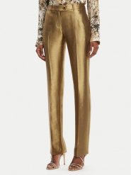Marciano Guess Spodnie materiałowe 5GGB18 7312A Beżowy Regular Fit. Brązowe spodnie materiałowe damskie Marciano Guess, z aplikacjami, z materiału. Za 799.99 zł.