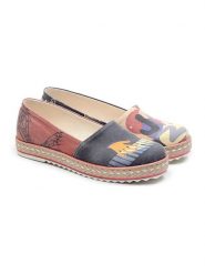Goby Espadryle ze wzorem rozmiar: 39. Czerwone espadryle damskie Goby, bez wzorów, bez obcasa. Za 254.74 zł.