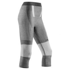 Zimowe legginsy sportowe 3/4 nogawki CEP damskie. Szare legginsy damskie CEP, s, bez wzorów, z materiału. Za 299.00 zł.
