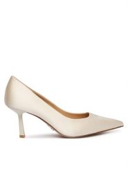 Steve Madden Szpilki Vivion 11003291 Biały. Białe szpilki damskie Steve Madden, bez wzorów, z materiału, bez obcasa, na szpilce, bez zapięcia. Za 519.99 zł.