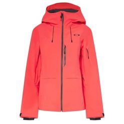 Damska kurtka narciarska/snowboardowa Oakley. Czerwone kurtki damskie Oakley, na zimę, m, bez wzorów, z materiału, z kapturem. Za 1,242.20 zł.