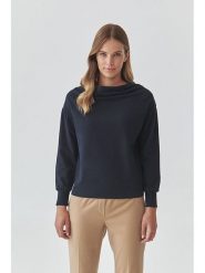 TATUUM Bluza w kolorze granatowym rozmiar: XS. Niebieskie bluzy damskie TATUUM, xs, bez wzorów, bez kaptura. Za 100.28 zł.