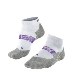 Krótkie skarpety damskie Falke RU4 Endurance Cool. Białe skarpetki damskie Falke, bez wzorów, z elastanu. Za 143.50 zł.