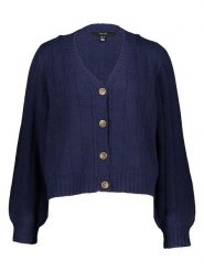 Vero Moda Kardigan "Maxin" w kolorze granatowym rozmiar: S. Brązowe kardigany damskie Vero Moda, s, bez wzorów. Za 74.63 zł.
