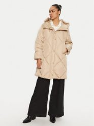 Weekend Max Mara Kurtka puchowa Guelfo 2425496092000 Beżowy Regular Fit. Brązowe kurtki damskie Weekend Max Mara, bez wzorów, z puchu, bez kaptura. Za 2,169.00 zł.