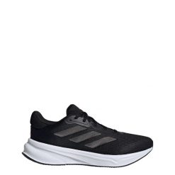 Buty Response. Niebieskie obuwie sportowe damskie Adidas, z materiału, do biegania. Za 291.00 zł.