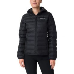 Kurtka zimowa damska Columbia Lake. Czarne kurtki damskie Columbia, na zimę, xs, bez wzorów, bez kaptura. Za 551.99 zł.