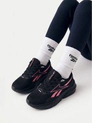 Reebok Sneakersy CEO-H8-552(IV)dz Czarny. Czarne buty sportowe dziewczęce Reebok, z materiału, bez zapięcia. Za 139.99 zł.