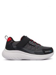 Skechers Sneakersy Bounder 2.0 - Aqua Pace 406341L Szary ciemny. Szare buty sportowe chłopięce Skechers, z materiału, bez zapięcia. Za 249.99 zł.