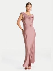 Swing Sukienka wieczorowa 5AK10600 Różowy Regular Fit. Czerwone sukienki damskie Swing, bez wzorów, z syntetyku, wizytowe, bez ramiączek. Za 919.99 zł.