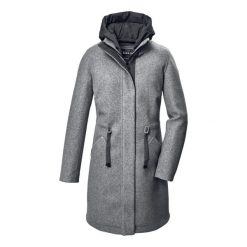 Parka dla kobiet Killtec GW 46. Niebieskie parki damskie GIGA DX, z materiału. Za 725.70 zł.