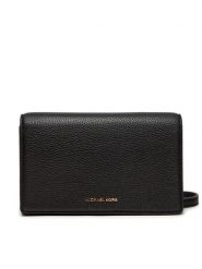 MICHAEL Michael Kors Torebka Jet Set 32S4GJ6C6L Czarny. Czarne listonoszki damskie MICHAEL Michael Kors, bez wzorów, ze skóry, bez dodatków. Za 439.99 zł.