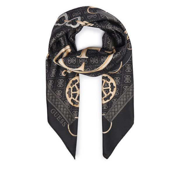 Chusta Guess. Czarne chusty damskie Guess, z aplikacjami. Za 194.99 zł.