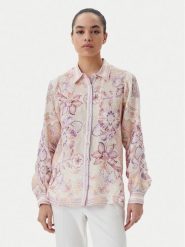 Hale Bob Koszula with linen Nia 4ZCA214A Beżowy Regular Fit. Brązowe koszule damskie Hale bob, m, bez wzorów, ze lnu, bez kołnierzyka, bez ramiączek. Za 876.99 zł.