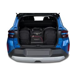 Torby Do Bagażnika Opel Frontera Ev 2024+ 4Szt Kjust. Czarne torby podróżne KJUST, bez wzorów. Za 1,203.00 zł.