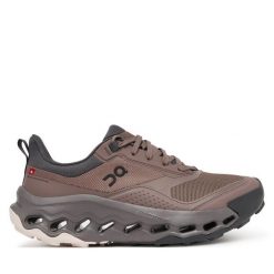 Trekkingi On. Brązowe obuwie trekkingowe damskie On, bez zapięcia. Za 809.99 zł.
