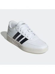 Adidas Sneakersy "Breaknet 3.0" w kolorze białym rozmiar: 39. Białe obuwie sportowe damskie Adidas, bez zapięcia. Za 166.49 zł.