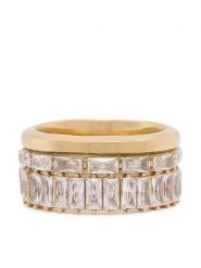 Guess Pierścionek JUBR06 328JW Złoty. Żółte pierścionki damskie Guess, ze stali. Za 349.99 zł.