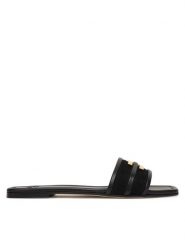 Elisabetta Franchi Klapki SA72L61E2 Czarny. Czarne klapki damskie Elisabetta Franchi, bez wzorów, ze skóry, bez obcasa, bez zapięcia. Za 2,179.00 zł.