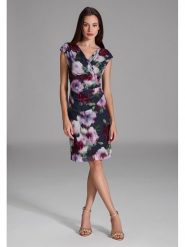 SWING Sukienka w kolorze granatowo-bordowym rozmiar: 46. Niebieskie sukienki damskie Swing, bez wzorów, bez ramiączek. Za 239.99 zł.