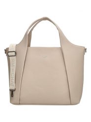 Charm Shopper bag "Mulberry street" w kolorze beżowym - 45 x 31 x 16 cm rozmiar: onesize. Brązowe shopper bag Charm, bez wzorów, z materiału, bez dodatków. Za 130.99 zł.