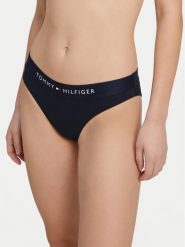 Tommy Hilfiger Dół od bikini UW0UW06363 Granatowy. Niebieskie bikini Tommy Hilfiger, bez wzorów, z syntetyku. Za 169.99 zł.