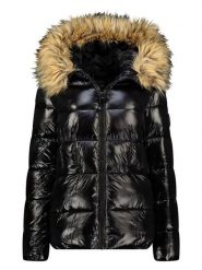 Geographical Norway Kurtka pikowana "Dolska" w kolorze czarnym rozmiar: M. Czarne kurtki damskie Geographical Norway, m, bez wzorów, bez kaptura. Za 253.95 zł.