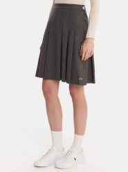 Lacoste Spódnica plisowana JF5358 Szary Regular Fit. Szare spódnice damskie Lacoste, bez wzorów, z syntetyku. Za 949.99 zł.