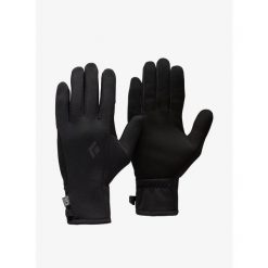 Rękawiczki Black Diamond Midweight Screentap Liners. Czarne rękawiczki damskie Black Diamond, bez wzorów. Za 131.99 zł.