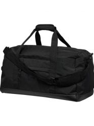 Torba Duffle Hummel Travel. Czarne torby sportowe Hummel, bez wzorów, z materiału. Za 239.50 zł.