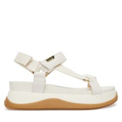 Sandały Liu Jo. Sandały damskie Liu Jo, bez wzorów, bez obcasa, na płaskiej podeszwie, bez zapięcia. Za 599.99 zł.