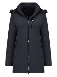 Geographical Norway Parka w kolorze granatowym rozmiar: S. Niebieskie parki damskie Geographical Norway, s, bez kaptura. Za 215.21 zł.