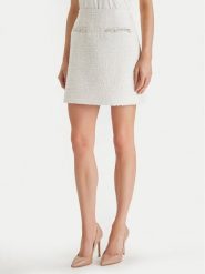 Guess Spódnica mini W6RD56 WJ632 Écru Regular Fit. Spódnice damskie Guess, l, z aplikacjami, z syntetyku, mini. Za 439.99 zł.